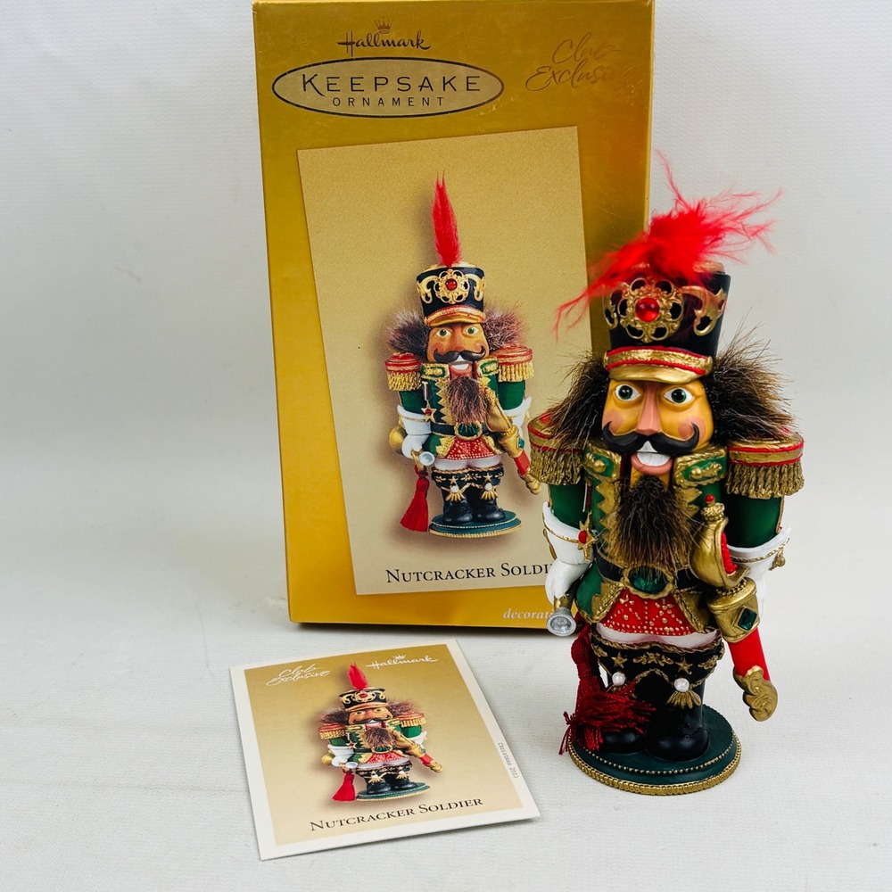 Hallmark Nutcracker Soldier Club Exclusive‎ Christmas Keepsake Ornament 2003